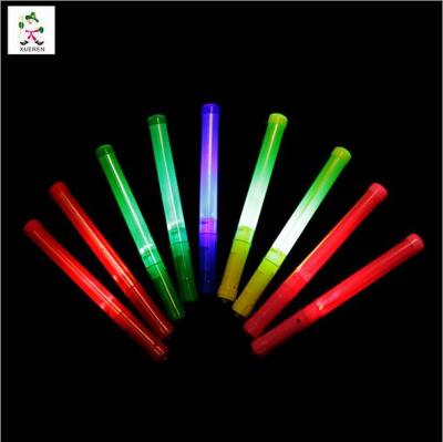Factory direct 28CM flash stick concert colorful light sticks stick plastic support rods
