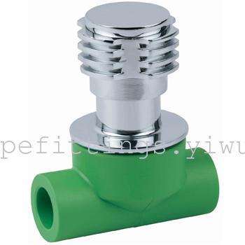 Factory wholesale supply PPR stop valve double ended all plastic valve parts