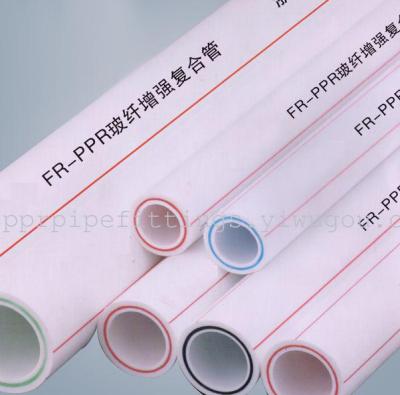 PPR high performance glass fiber composite pipe PPR stable glass fiber composite pipe