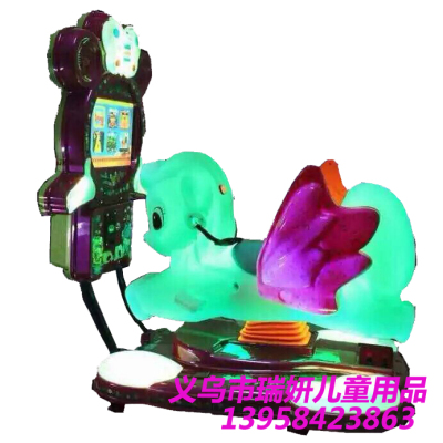 Manufacturers direct sale of new special coin 3D swing machine shake car toys
