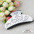 Korean new hair ornaments acrylic black and white flowers and the plants point drill hairpin grip clip