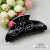 Korean new hair ornaments acrylic black and white flowers and the plants point drill hairpin grip clip