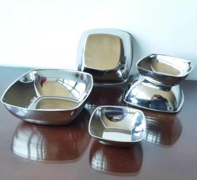 Square basin, stainless steel square plate, stainless steel plate