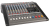 Professional mixer miser with power amplifier PMX8, mixer