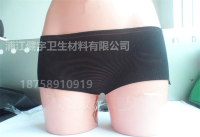Female summer disposable elastic mesh backing pants pants incontinence care panties maternal physiology
