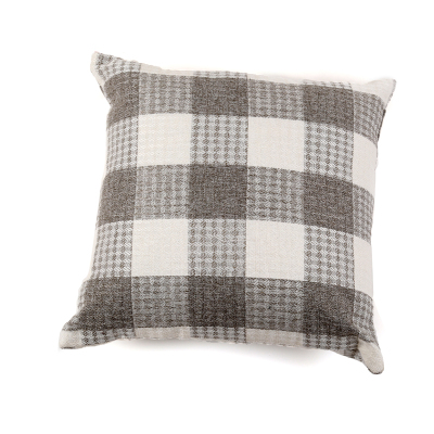 Yarn dyed Plaid cotton pillow bed cushion sofa cushion with pillow cushion cover