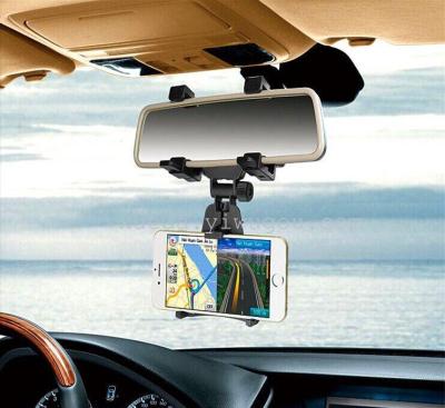 The vehicle rearview mirror bracket iPhone Plus mobile phone navigator car rearview mirror bracket