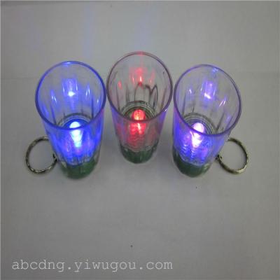 Keychain lights flash flat glass manufacturers selling boxed glasses