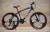 Bicycle 26-inch, 21-speed disc brakes variable speed mercedes-benz high carbon steel variable speed mountain bike