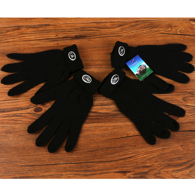 Gloves full black gloves wholesale 07.
