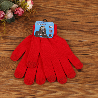 Five-finger touch screen gloves increase the touch screen glove manufacturer direct sales 03.