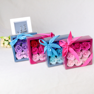9 rose flower soap box with creative teachers send event planning gifts wholesale
