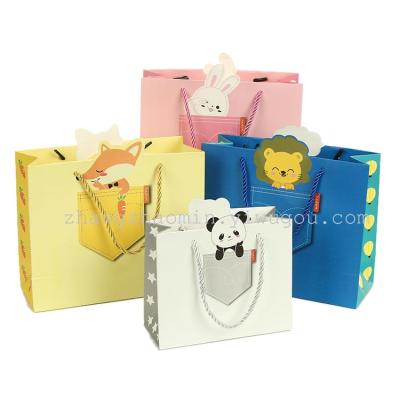 Cartoon May 61 Christmas children's day birthday full return moon gift bag