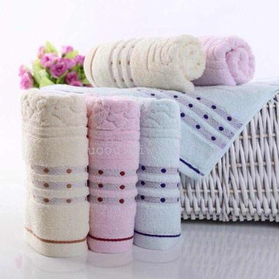 Cotton twist color section of the towel 34 * 74 candy color soft skin care gift business super