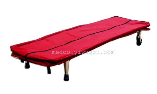 K03-312 Aluminum Alloy Folding Stretcher Corpse Stretcher Body Carriage Ambulance 