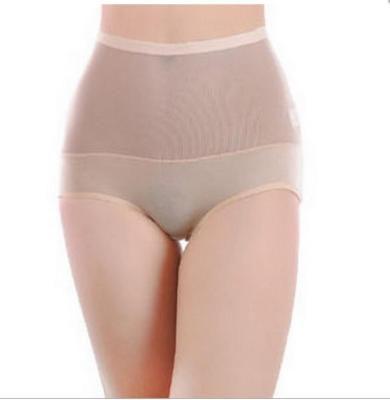 MS - breathable bamboo fiber gauze underwear waist abdomen abdomen