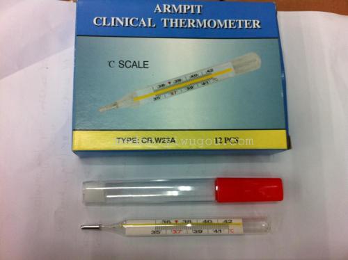 Medical Glass Thermometer Axillary Meter Medical Supplies Medical Diagnostic Equipment