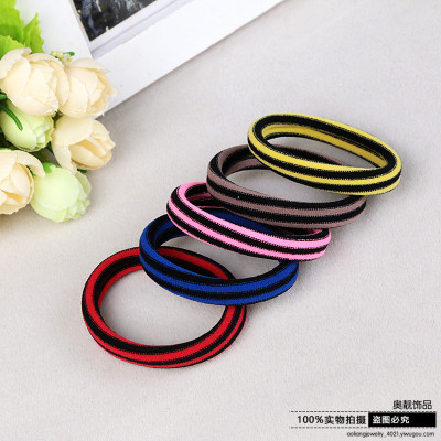 Korean Tousheng seamless elastic ring hair hair rope leather headgear