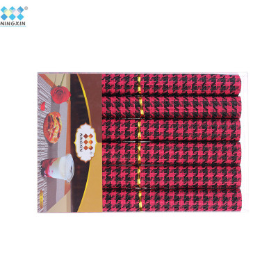6 pieces of gift box PVC meal mat 1000 bird hotel environmental protection west meal mat meal mat.