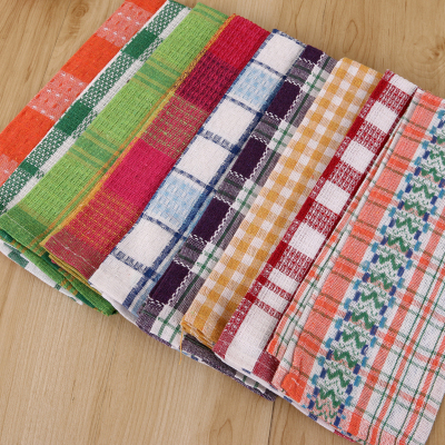 Kitchen Essential Yarn-Dyed Tea Towel Bowl-Cleaning Towel Baking Cloth Liner Tea Towel