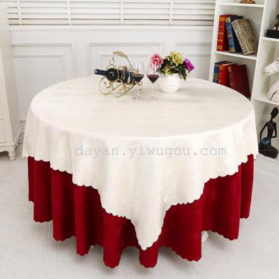 Wedding table cloth hotel table cloth chair cover advertisement table cloth chair wholesale customization
