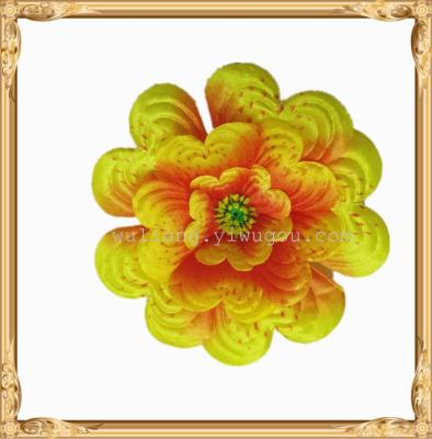 Manufacturers selling decorative flowers rose lotus chrysanthemum flowers screen simulation