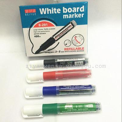 B- 201 Straight Liquid Whiteboard Marker Replaceable Core Whiteboard Marker