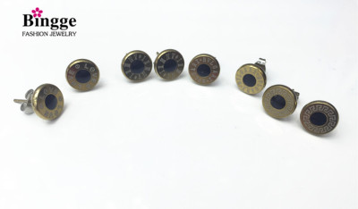 Fashion jewelry 316L stainless steel earrings treasure GREE Earrings