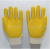 Semi trailer gloves wear flannel mouth rib gloves wrinkles all rubber protective gloves