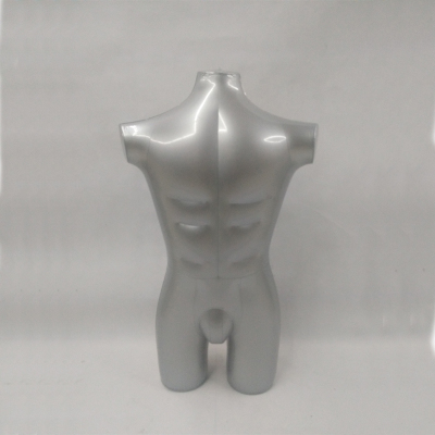 Inflatable men's upper body and pants stage props show men and women clothing and underwear
