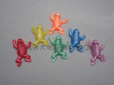 Will be soft adhesive vent TPR toys made frogs stand hot