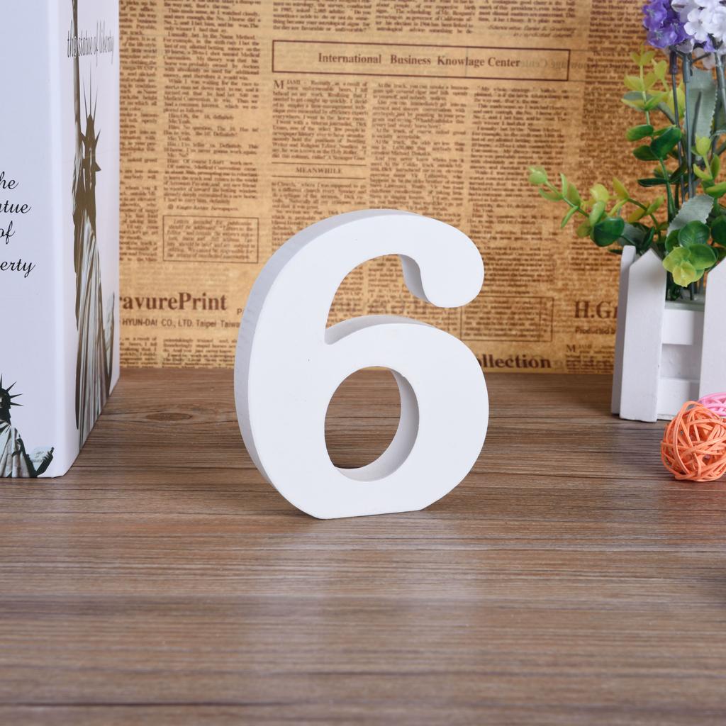 木质中号数字 可定制各类尺寸数字