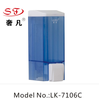 Single head manual press type soap box for liquid soap hotel hostel cleaning supplies