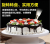The wholesale supply of foreign trade TV cake cakes required the production of anti-skid rotating disc rotating disc