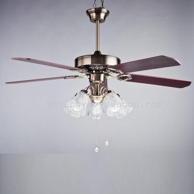 Modern Ceiling Fan Pendant Pull Chain Fans with Lights Remote Control Light Blade Smart Industrial Led Cheap Room 86