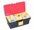 Thickening engineering plastic hardware toolbox multi-functional household toolbox component box automobile storage box