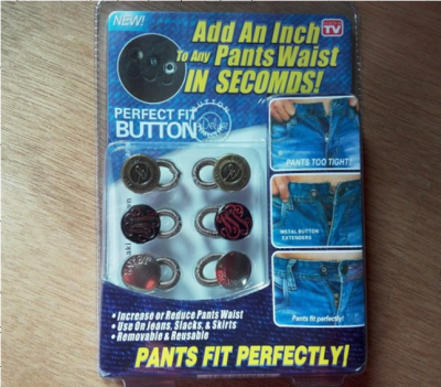 TV extended buttons jeans spring buttons for domestic trade
