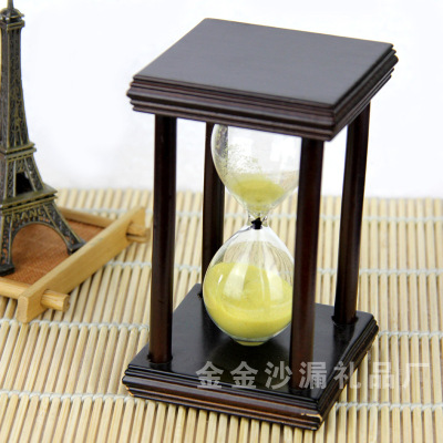 Wooden crafts 30 minutes hourglass restaurant serving time special beauty mask