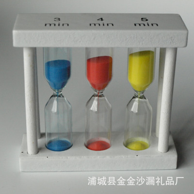 Child drop creative hourglass living room study Decoration timer 1 minute 3 minutes 5 minutes timing combination