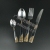 Steak Knife, Fork and Spoon High-Grade Stainless Steel Knife and Forks Full Set Western Tableware Knife and Fork