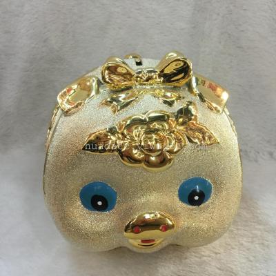 Handle Feng Shui fortune cat cat, wishes, ornaments, ceramic crafts lucky pig