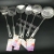 Stainless Steel Kitchenware a Full Set with Spoon Spatula Soup Spoon Kitchenware Set Cooking Tools Kitchen Supplies