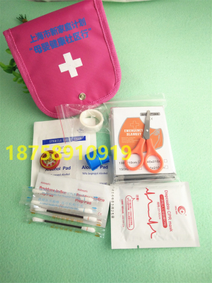 Portable hand travel bag outdoor first-aid kit mini storage bus carrying home the earthquake emergency bag factory