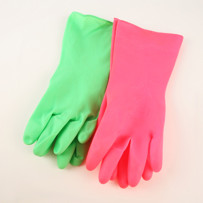 PVC single layer protective gloves wash dishes