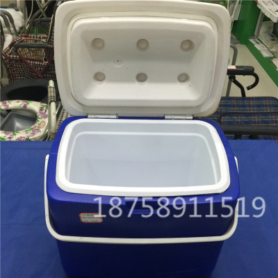 Outdoor thermal insulation box car home delivery fishing box outdoor portable storage box 10L