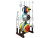 HJ-A7014 Weight Plates Rack with Bar Holders