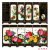 Home decoration Chinese style antique lacquerware small screens foreign gifts