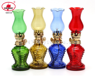 701 Baiqun Nostalgic Kerosene Lamp Glass Lamp Simple Craft Light Factory Direct Sales!