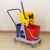 Double drum water wheel side pressure Mop Cleaning car Mop bucket Mop Squeegee Water