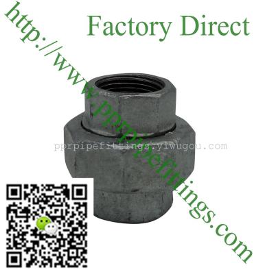 Galvanized steel pipe fittings malleable iron pipe fittings union